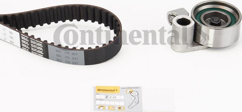 CONTITECH CT1089K1 - Комплект ангренажен ремък vvparts.bg