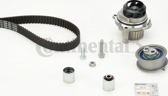 CONTITECH CT 1088 WP4 - Водна помпа+ к-кт ангренажен ремък vvparts.bg