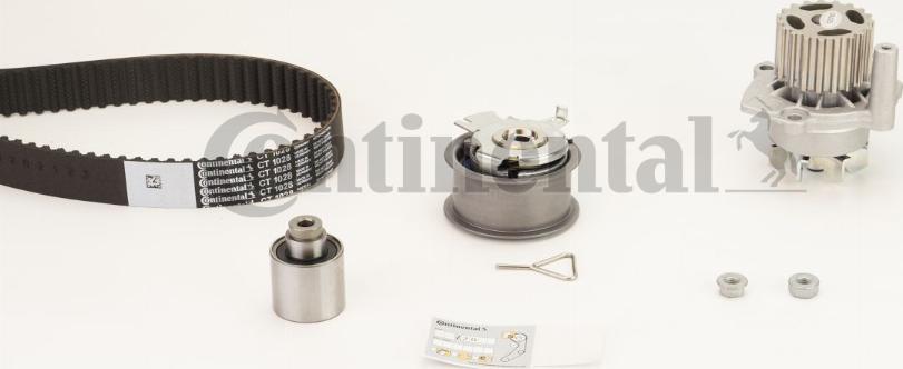 CONTITECH CT1028WP3 - Водна помпа+ к-кт ангренажен ремък vvparts.bg