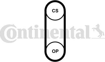 Continental CT1190 - Ангренажен ремък vvparts.bg