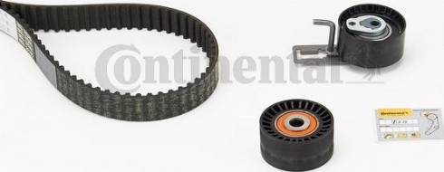 Continental CT1162K2 - Комплект ангренажен ремък vvparts.bg