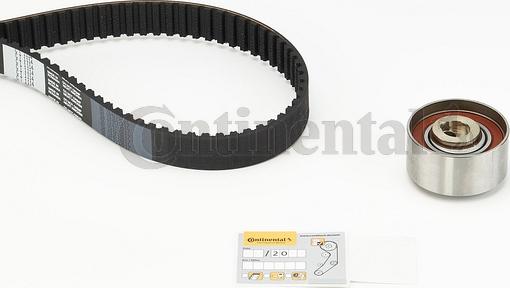 CONTITECH CT 1114 K1 - Комплект ангренажен ремък vvparts.bg