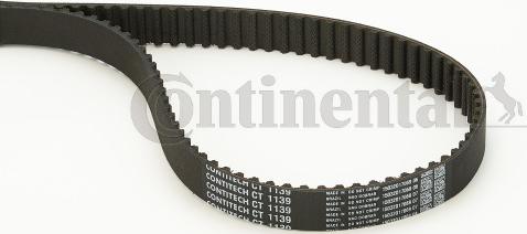 CONTITECH CT 1139 - Ангренажен ремък vvparts.bg