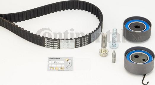 CONTITECH CT 1178 K1 - Комплект ангренажен ремък vvparts.bg