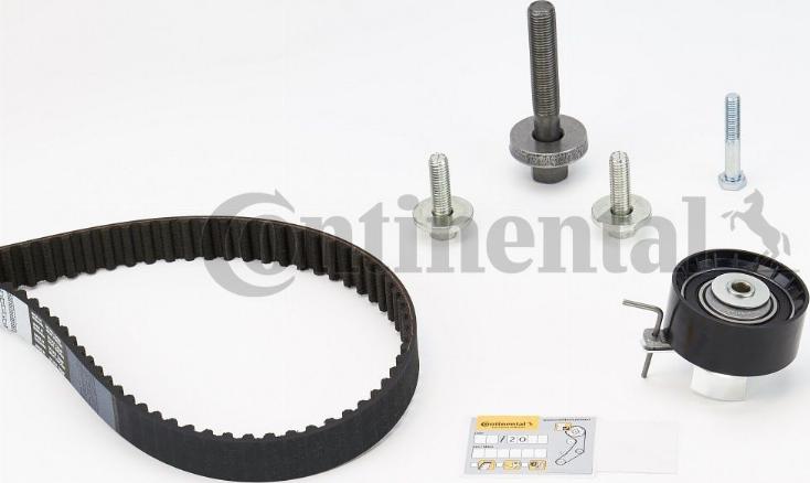 CONTITECH CT 881 K5 - Комплект ангренажен ремък vvparts.bg