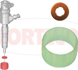 Corteco 49445014 - К-кт уплътнения, инжекционен клапан vvparts.bg