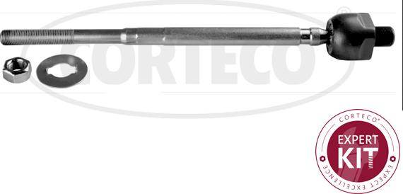 Corteco 49400672 - Аксиален шарнирен накрайник, напречна кормилна щанга vvparts.bg