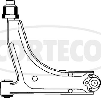 Corteco 49400816 - Носач, окачване на колелата vvparts.bg