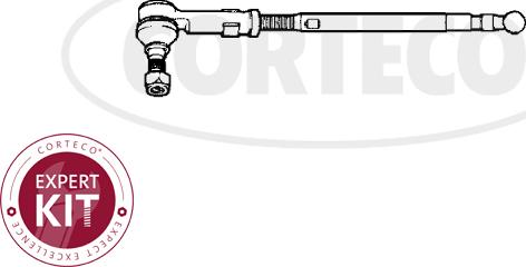 Corteco 49400877 - Напречна кормилна щанга vvparts.bg