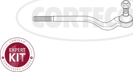 Corteco 49399697 - Накрайник на напречна кормилна щанга vvparts.bg