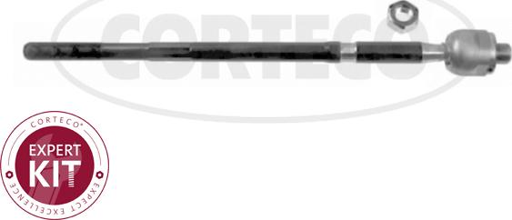 Corteco 49396987 - Аксиален шарнирен накрайник, напречна кормилна щанга vvparts.bg