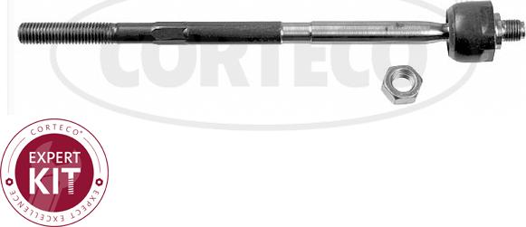 Corteco 49396702 - Аксиален шарнирен накрайник, напречна кормилна щанга vvparts.bg