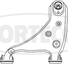 Corteco 49397454 - Носач, окачване на колелата vvparts.bg