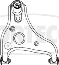 Corteco 49397451 - Носач, окачване на колелата vvparts.bg