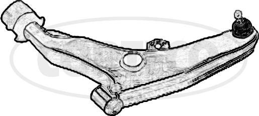 Corteco 49397472 - Носач, окачване на колелата vvparts.bg