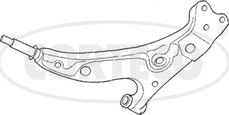 Corteco 49397501 - Носач, окачване на колелата vvparts.bg