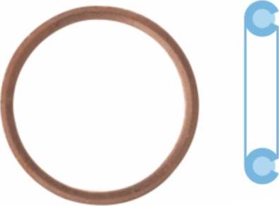 Corteco 005506H - Уплътнителен пръстен, пробка за източване на маслото vvparts.bg