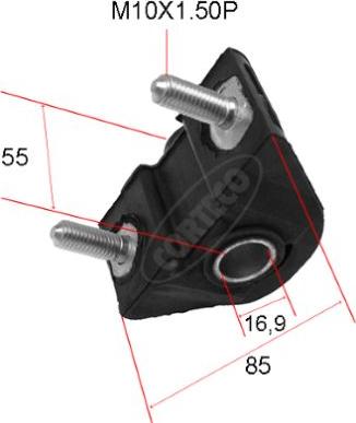 Corteco 80000955 - Тампон, носач vvparts.bg