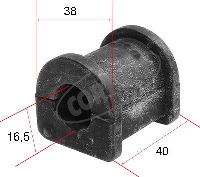 Corteco 80000509 - Лагерна втулка, стабилизатор vvparts.bg