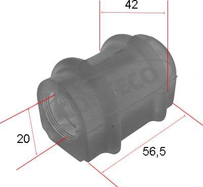 Corteco 80000514 - Лагерна втулка, стабилизатор vvparts.bg