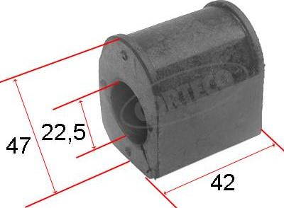 Corteco 21652447 - Лагерна втулка, стабилизатор vvparts.bg