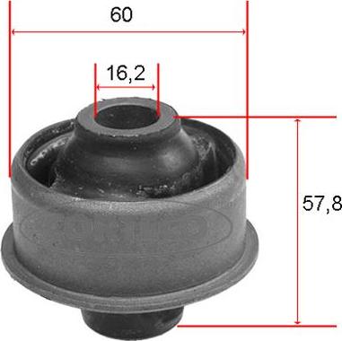 Corteco 21652805 - Тампон, носач vvparts.bg