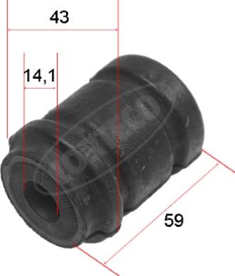 Corteco 21652362 - Тампон, носач vvparts.bg