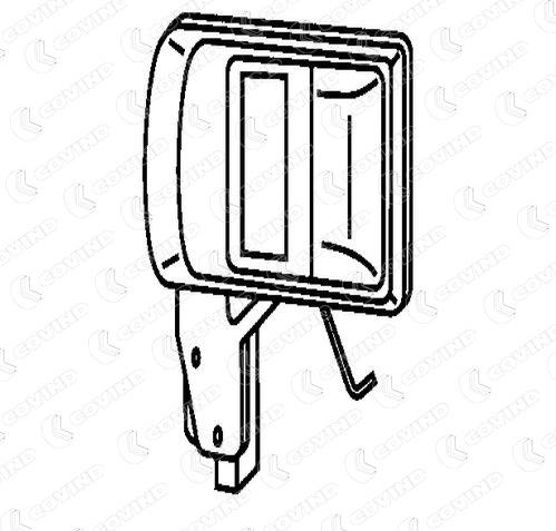 Covind C39/183 - Ръкохватка на врата vvparts.bg