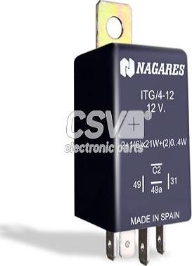 CSV electronic parts CRI4011 - Мигачи vvparts.bg