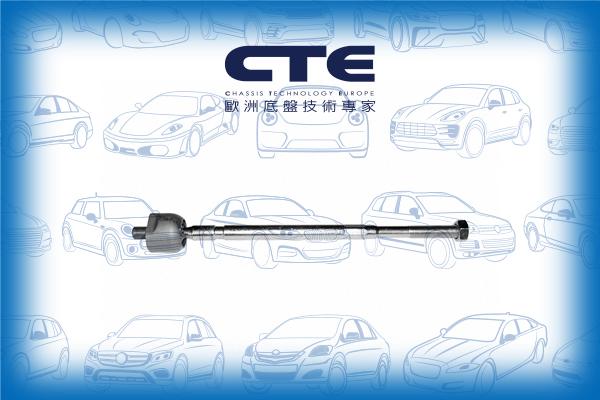 CTE CRE02028 - Аксиален шарнирен накрайник, напречна кормилна щанга vvparts.bg