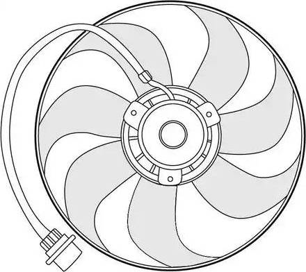 CTR 1209648 - Вентилатор, охлаждане на двигателя vvparts.bg