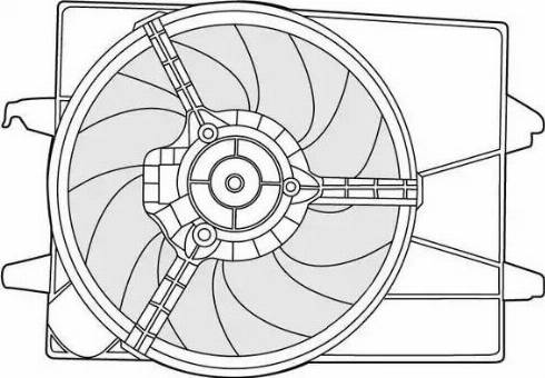 CTR 1209615 - Вентилатор, охлаждане на двигателя vvparts.bg