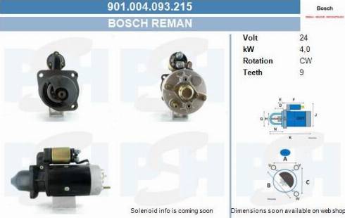 PSH 901.004.093.215 - Стартер vvparts.bg