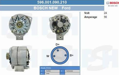 PSH 596.001.090.210 - Генератор vvparts.bg