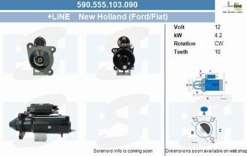 PSH 590.555.103.090 - Стартер vvparts.bg