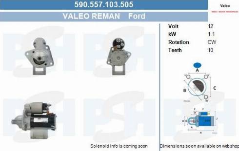 PSH 590.557.103.505 - Стартер vvparts.bg