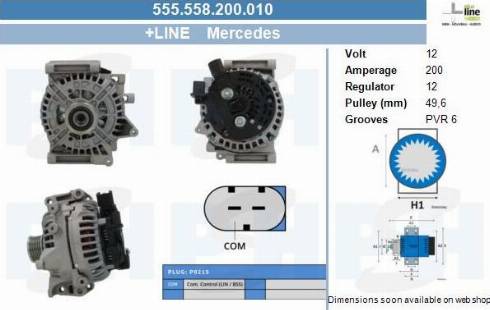 PSH 555.558.200.010 - Генератор vvparts.bg