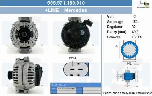 PSH 555.571.180.010 - Генератор vvparts.bg