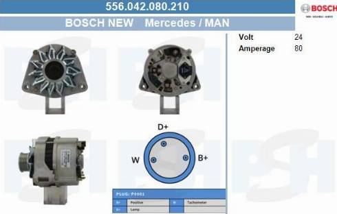 PSH 556.042.080.210 - Генератор vvparts.bg