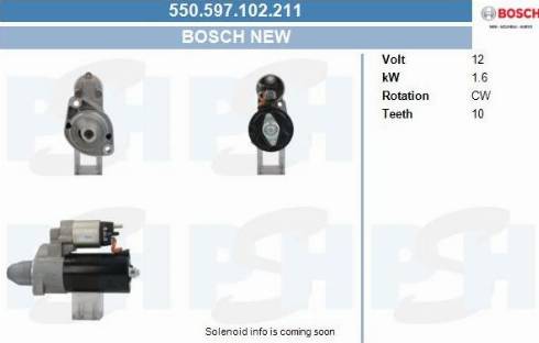 PSH 550.597.102.211 - Стартер vvparts.bg