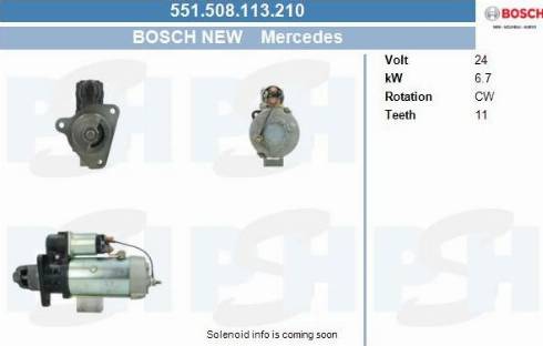 PSH 551.508.113.210 - Стартер vvparts.bg