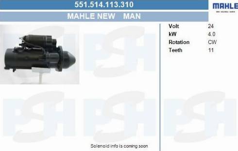 PSH 551.514.113.310 - Стартер vvparts.bg