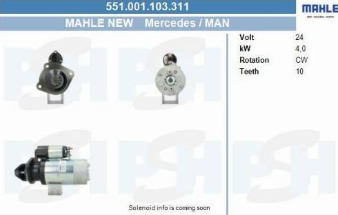 PSH 551.001.103.311 - Стартер vvparts.bg