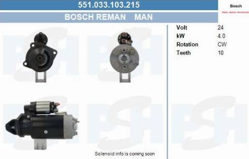 PSH 551.033.103.215 - Стартер vvparts.bg