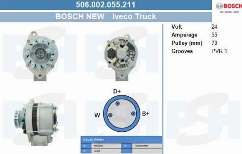 PSH 506.002.055.211 - Генератор vvparts.bg