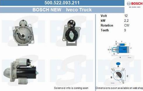 PSH 500.522.093.211 - Стартер vvparts.bg