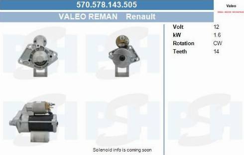 PSH 570.578.143.505 - Стартер vvparts.bg