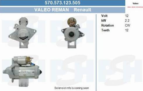 PSH 570.573.123.505 - Стартер vvparts.bg