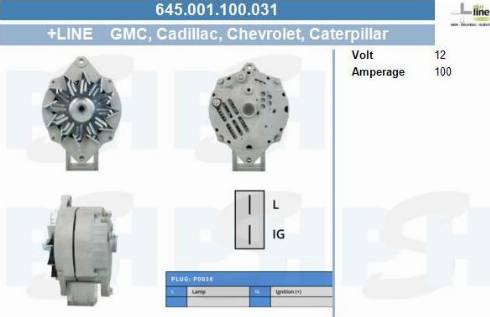 PSH 645.001.100.031 - Генератор vvparts.bg