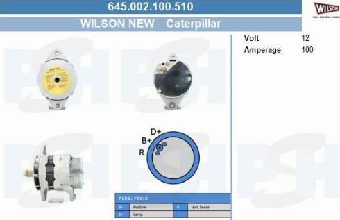 PSH 645.002.100.510 - Генератор vvparts.bg